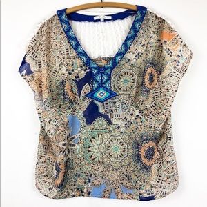 Miss me Women’s short sleeve small boxy shirt